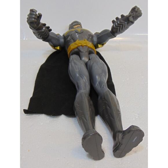 DC Comics Batman BATMAN 12 Inch Action Figure Jointed Articulated Blue Gray Suit - Picture 8 of 8